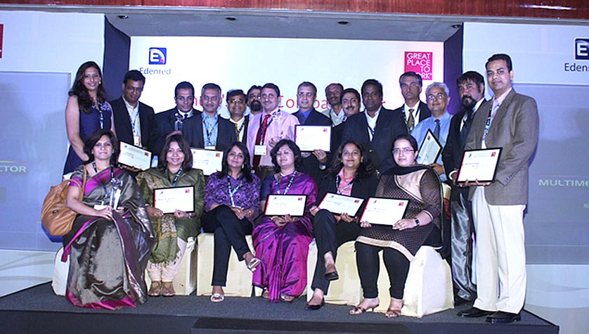 Great Place to Work® Award for India’s Best Companies Study 2012