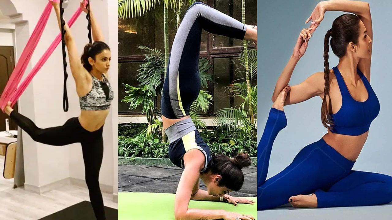 Malaika Aroras Monday Motivation is Real And Effective - All About The  Warrior Pose And Other Yoga Asanas She Performs - Watch Viral Clip